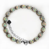 Silver Plated Oval Opal Bracelet Women's Jewelry – Jewelry Gift Ideas — 3