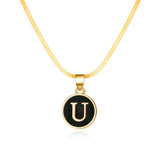 26 Letters Snake Chain Necklace – Jewelry Gift Ideas — 16