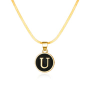 26 Letters Snake Chain Necklace – Jewelry Gift Ideas — 16