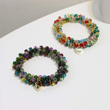 Bracelet Color Crystal Hair Ring Simple Pearl – Jewelry Gift Ideas — 16