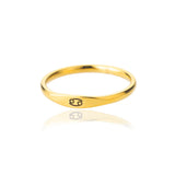 Stainless Steel Twelve Constellation Symbol Ring – Stylish Gifts — 8
