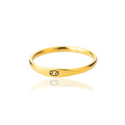 Stainless Steel Twelve Constellation Symbol Ring – Stylish Gifts — 8