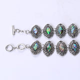 Fashion Personality Oval Abalone Bracelet Distressed – Stylish Gifts — 5