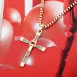 Men's Cross Pendant Diamond-studded Necklace – Jewelry Gift Ideas — 7