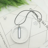 Natural Terahertz Power Stone Prismatic Pendant – Jewelry Gift Ideas — 4