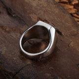 Glossy Black Gem Ring Simple Style – Stylish Gifts — 6