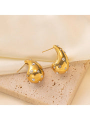 Women's Colorful Diamond Elegant Ear Studs – Gifts for Her — 10