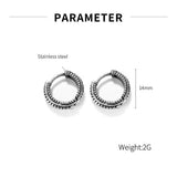 Fashion Simple C- Shaped Retro Color Ear Ring – Stylish Gifts — 7
