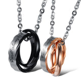 European And American Fashion Double Interlocking – Jewelry Gift Ideas — 3
