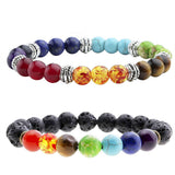Volcanic Stone Beads Agate Bracelet – Jewelry Gift Ideas — 3