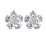 Women's Love Petal Zircon Earrings – Gifts for Her — 7