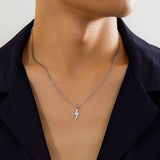 European And American Lightning Pendant Necklace – Jewelry Gift Ideas — 1
