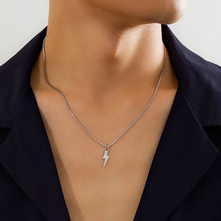 European And American Lightning Pendant Necklace – Jewelry Gift Ideas — 1