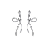 French Style Full Zirconium Bow Ear Clip – Stylish Gifts — 4