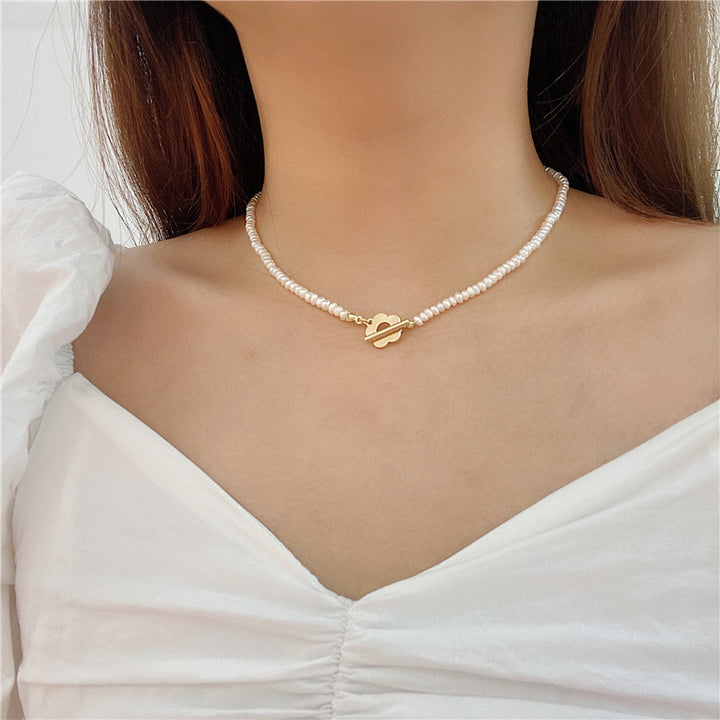 Women's Natural Freshwater Pearl Geometric – Jewelry Gift Ideas — 1