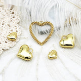 Love Heart Hanging Piece Pendant Necklace – Jewelry Gift Ideas — 1