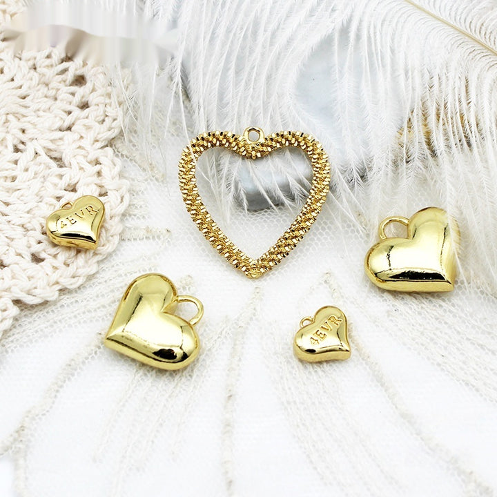 Love Heart Hanging Piece Pendant Necklace – Jewelry Gift Ideas — 1