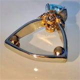 Fashion Electroplated Two-color Blue Diamond Zircon – Stylish Gifts — 5