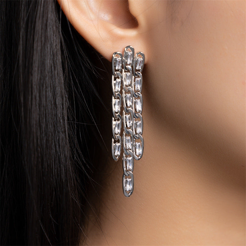 Women's Airy Fashionable Simple Tassel Earrings – Gifts for Her — 1