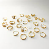 Simple And Cool Style Geometric Personality Retro Ring – Stylish Gifts — 1
