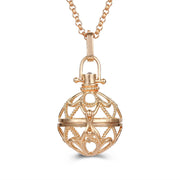 Aromatherapy Zircon Cage Hollow Necklace – Jewelry Gift Ideas — 19