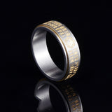 Titanium Steel Taoist Turning Personality Ring – Useful Gifts — 3
