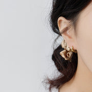 Female INS Style Simple Mini Sterling Silver Earrings – Stylish Gifts — 1