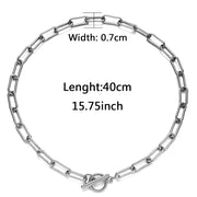 Women's Stainless Steel Clavicle Chain – Gifts for Her — 2