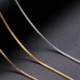 Rose Gold Clavicle Chain Necklace Fashion Women's – Jewelry Gift Ideas — 5