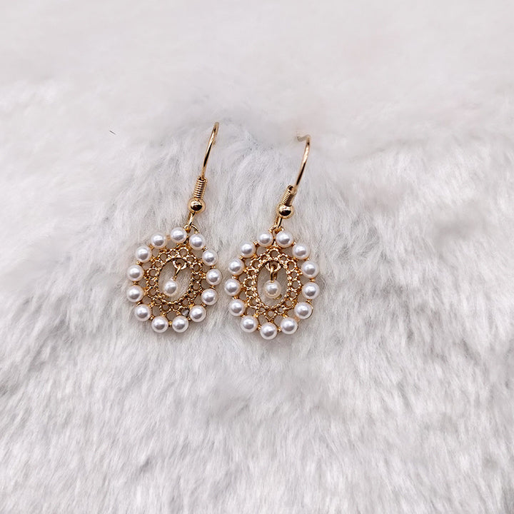 Baroque Retro Court Ear Hook Elegant Hollow Mesh – Jewelry Gift Ideas — 1