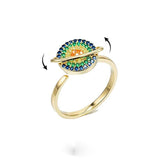 Personalized Design Planet Opening Female Rotating – Gifts for Her — 4
