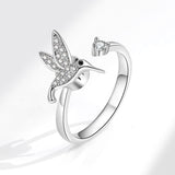 Women's Fashion Hummingbird Spinning Ring – Stylish Gifts — 5