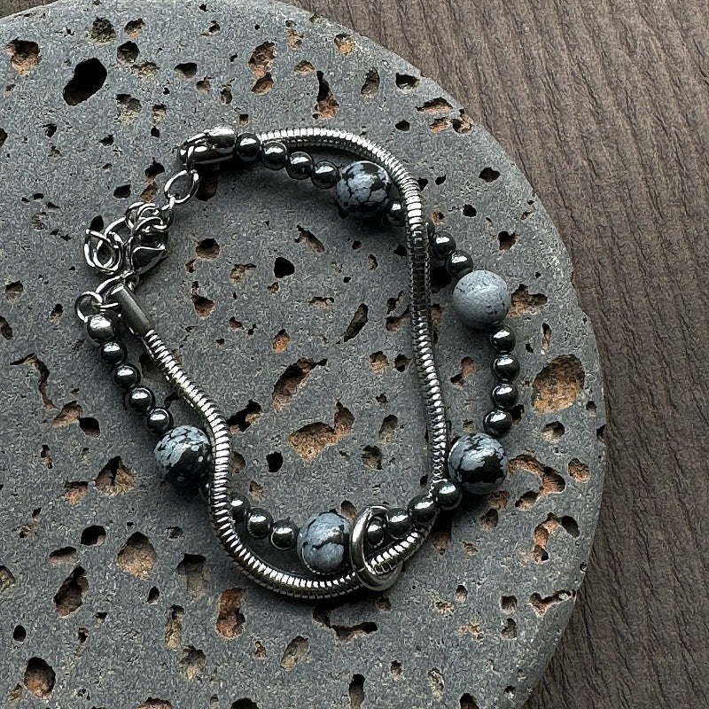 Double-layer Stainless Steel Snake Chain Original – Jewelry Gift Ideas — 1