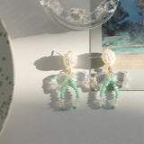 Original Design Camellia Mermaid Shiny Bow Stud – Holiday Gift Ideas — 5