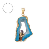 Electroplating Gold Edge Bright Crystal Tooth – Jewelry Gift Ideas — 7