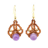 Ethnic Style Wax Line Hand-woven Earrings – Stylish Gifts — 9