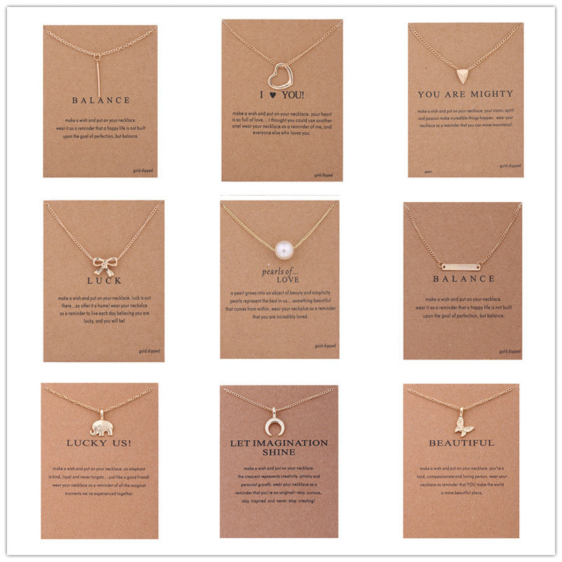 Fashion Bowknot Necklace Clavicle Chain – Jewelry Gift Ideas — 1