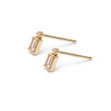 Limited Luxury Light Earrings Women T Square White – Gifts for Her — 7
