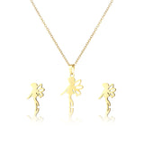 Jewelry Women Cute Angel Pendant Stainless Steel – Jewelry Gift Ideas — 7