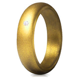 Women's Silicone 5.7 Wide Couple Ring – Gifts for Her — 2