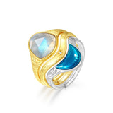 Retro Exaggerated Irregular Shape Ring – Everyday Gifts — 2