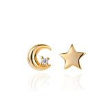 Women's Star Moon Mini Earrings – Gifts for Her — 5