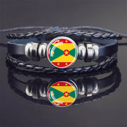 World Flag Bracelet Woven Twisted – Jewelry Gift Ideas — 16