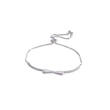 Niche Exquisite Micro Inlaid Zircon Bow Bracelet – Jewelry Gift Ideas — 4