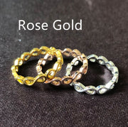 Simple Personality 8-word Ring Winding Ring – Useful Gifts — 4