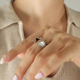 Cool Personality Shaped Simple Ins Titanium Steel 18K – Birthday Gifts — 3