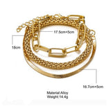 Personalized Fashion Hollow Metal Snake Chain Bracelet – Stylish Gifts — 8