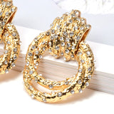 European And American Fashion Earrings Metal Diamond – Stylish Gifts — 2