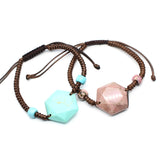Six-pointed Star Crystal Turquoise Bracelet – Jewelry Gift Ideas — 2