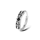 Sterling Silver Men's And Women's Matching Ring – Gifts for Her — 7
